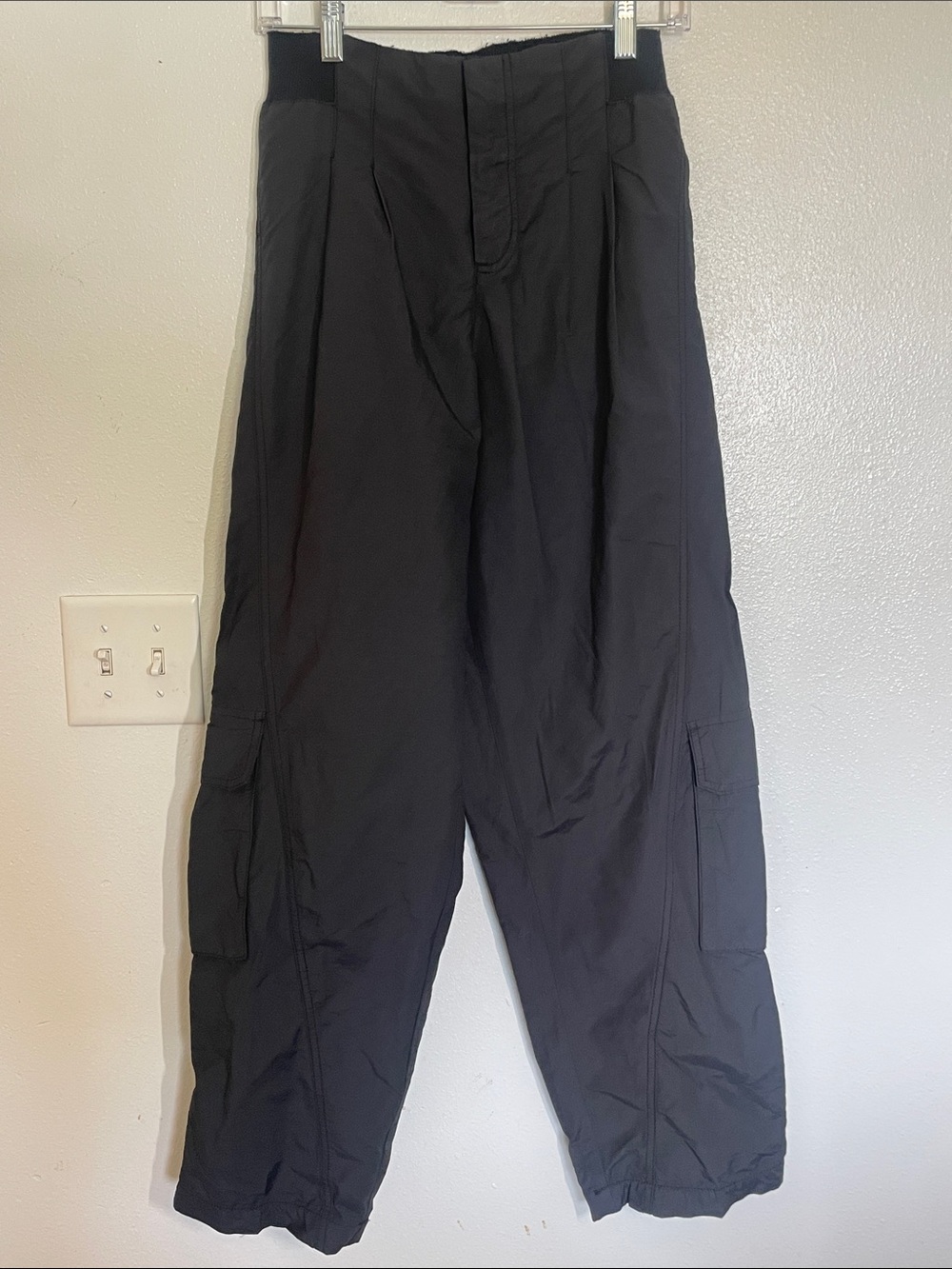 FP Movement by Free People Black Cargo Track Joggers